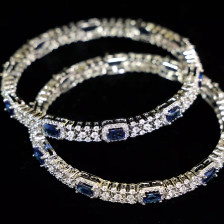 American Diamond Cubic Silver Bangles