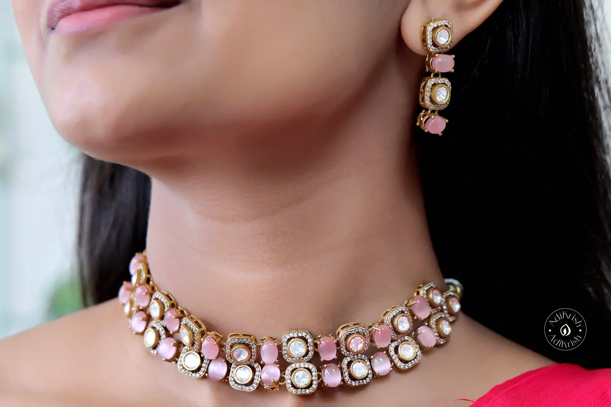 Antique Designer Polki Set