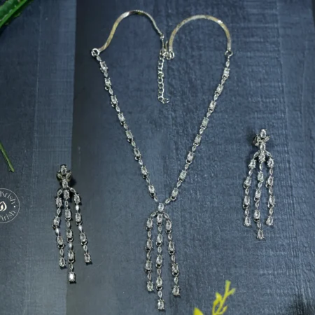 American Diamond Designer Necklace Set