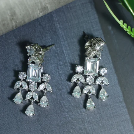 American Diamond Designer Earrings