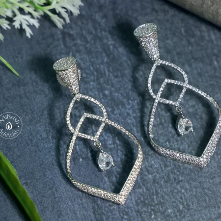 American Diamond Designer Earrings