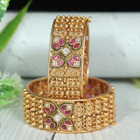 Traditional Flower Designer Bangles