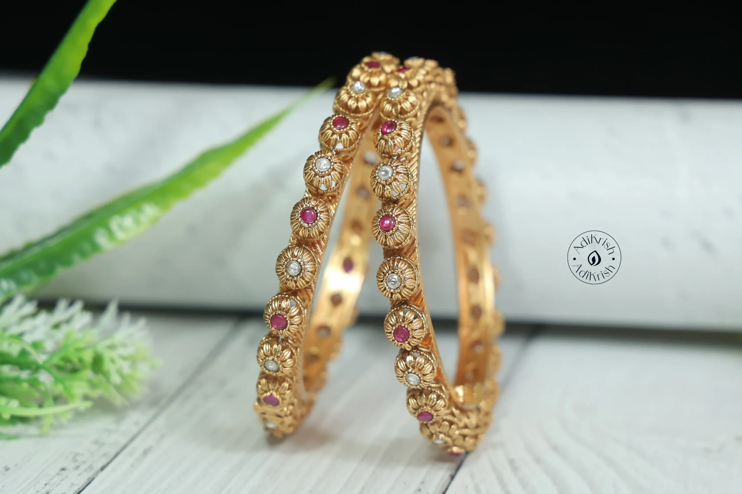 Antique Rajwadi Designer Bangles