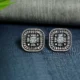 Oxidise Square Stud Designer Earrings