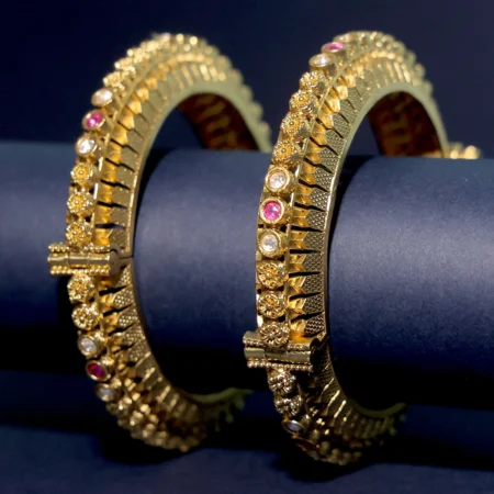 Stylish Polki Designer Bangles