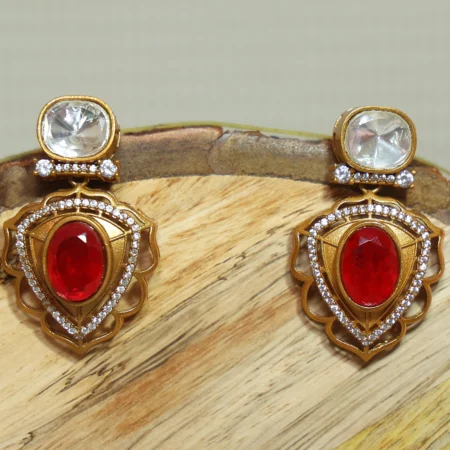 Heritage Drop Stud Earrings