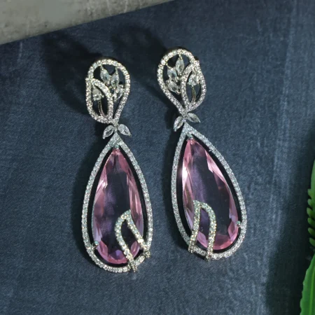 Teardrop Shaped Designer Earrings