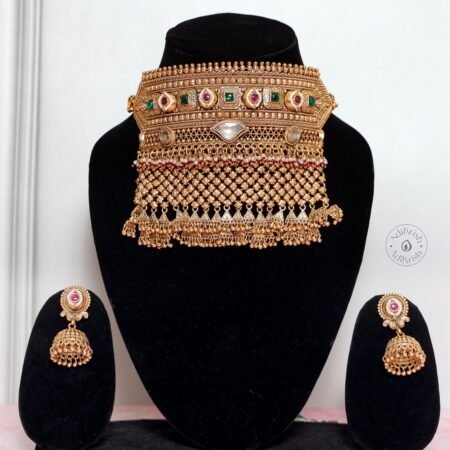 Rajputi Antique Finish Necklace Set