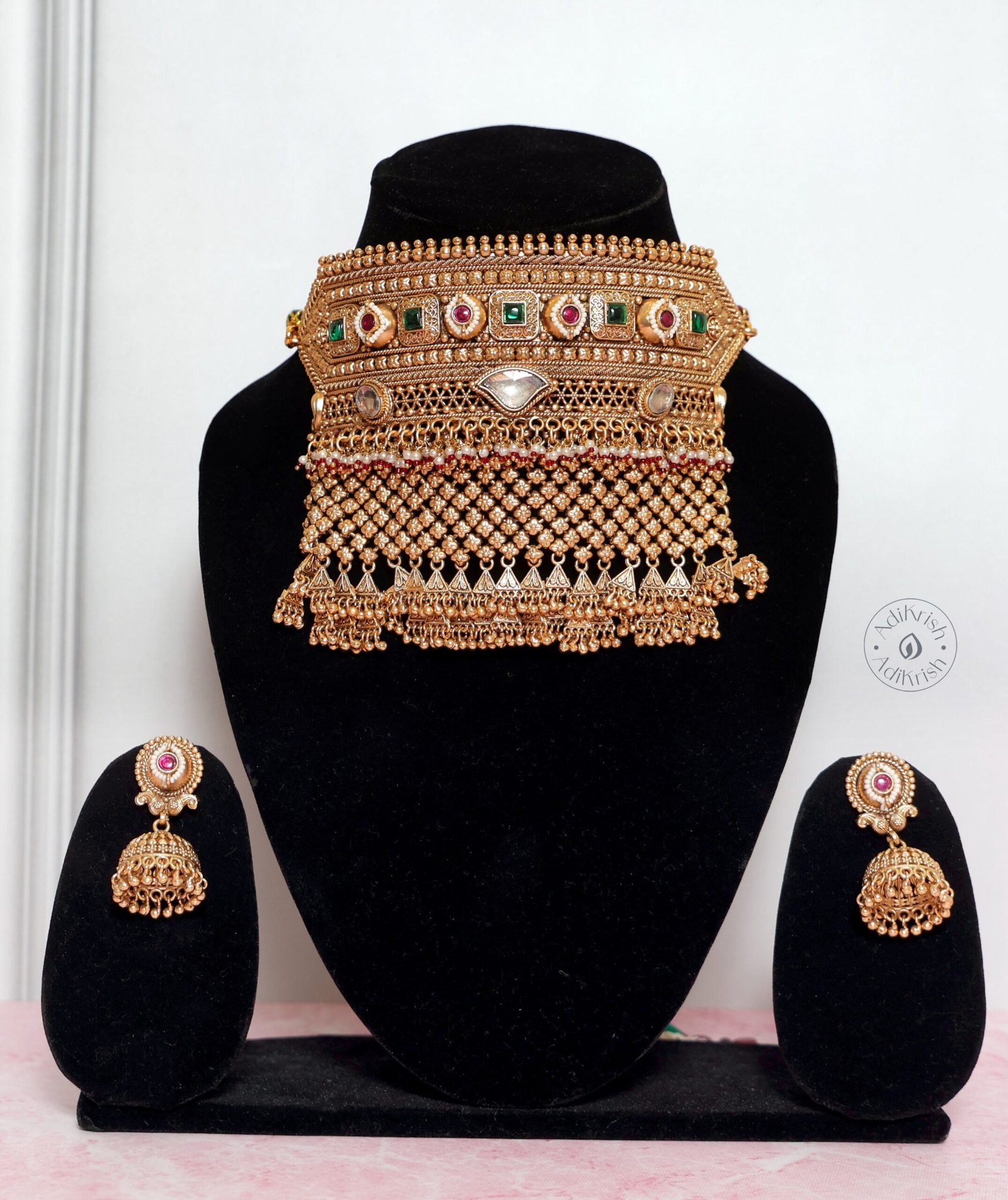 Rajputi Antique Finish Necklace Set