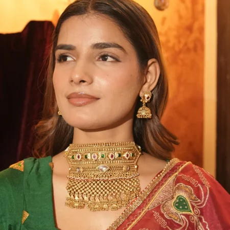 Rajputi Antique Finish Necklace Set