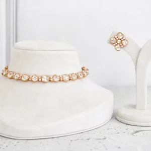 Classic Polki Elegance Necklace Set
